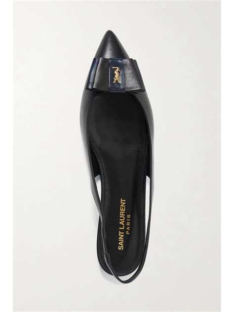 ysl slingback flats|SLINGBACKS .